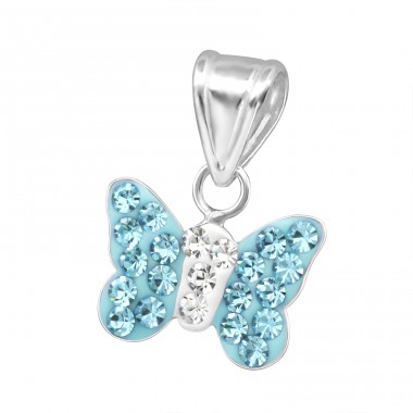 Butterfly - 925 Sterling Silver Pendants for kids A4S13831