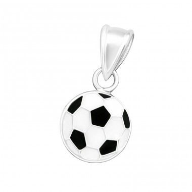 Football - 925 Sterling Silver Pendants for kids A4S15492