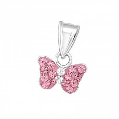 Butterfly - 925 Sterling Silver Pendants for kids A4S15920