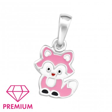 Fox - Premium* - 925 Sterling Silver Pendants For Kids A4S47985