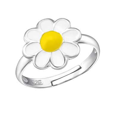 Flower - 925 Sterling Silver Rings for kids A4S11894