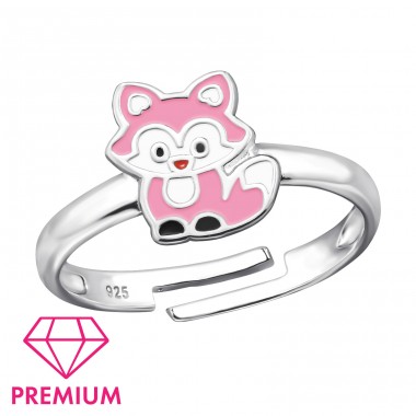 Fox - Premium* - 925 Sterling Silver Rings For Kids A4S47986