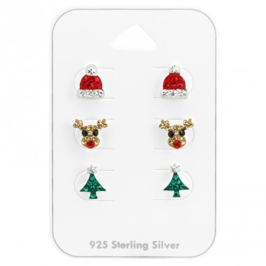 Weihnachten - 925er Silber Schmuck-Sets für Kinder A4S38082