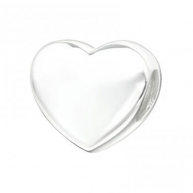 Heart - 925 Sterling Silver Beads without stones A4S18932