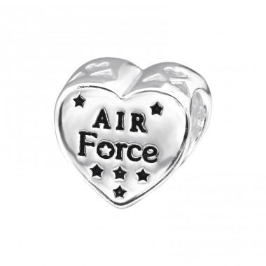 Usa Air Force - 925 Sterling Silver Beads without stones A4S28297