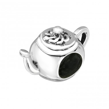 Teapot - 925 Sterling Silver Beads without stones A4S5731