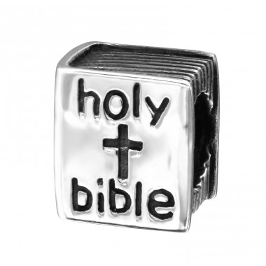 Bible - 925 Sterling Silver Beads without stones A4S7408