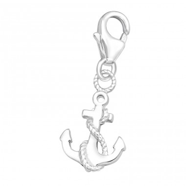 Anchor - 925 Sterling Silver Charms with lobster A4S44417