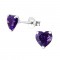 Zirkonia: Amethyst (Februar)