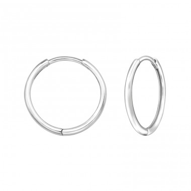 16 mm Huggie - 925 Sterling Silver Huggies A4S47578