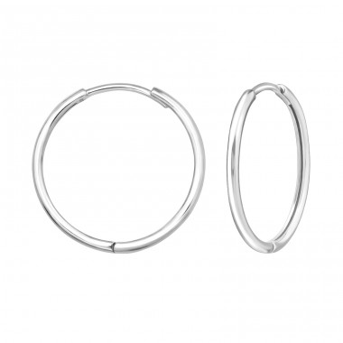 20mm Huggies - 925 Sterling Silver Huggies A4S47586