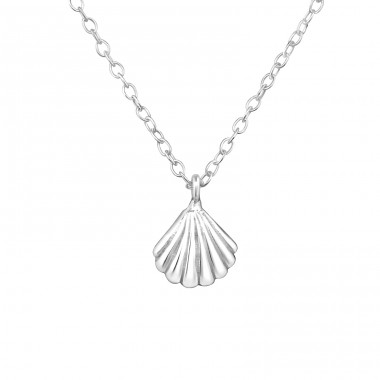 Shell - Schmuck Silber 925 Komplette Halsketten A4S34461