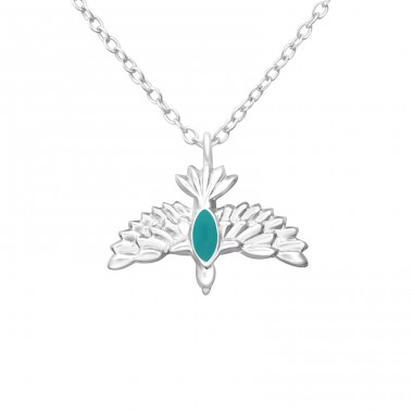 Bird - 925 Sterling Silver Necklace without stones A4S37610