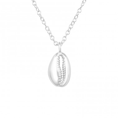 Shell - 925 Sterling Silver Necklace without stones A4S38795