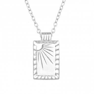 Sunshine - 925 Sterling Silver Necklace without stones A4S46721