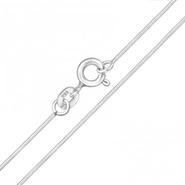 45 cm Snake - 925 Sterling Silver Silver Chains A4S23877