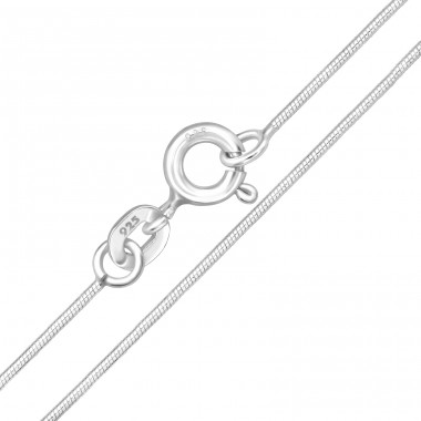 45 cm Snake - 925 Sterling Silver Silver Chains A4S23877