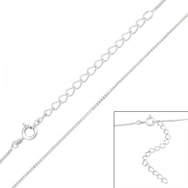 45cm Snake Chain - 925 Sterling Silver Silver chains A4S48100