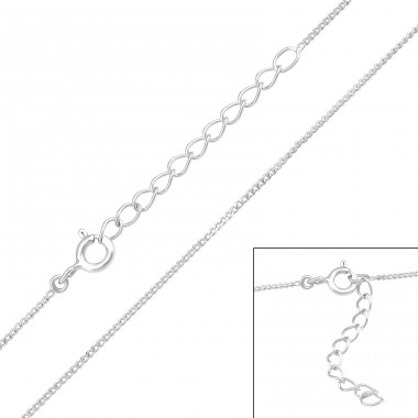 39cm Snake Chain - 925 Sterling Silver Silver chains A4S48101