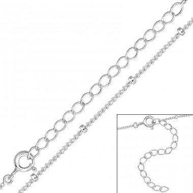  Chain 45cm - 925 Sterling Silver Silver Chains A4S48102