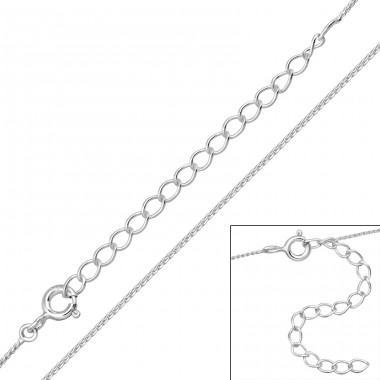 45cm Snake Chain - 925 Sterling Silver Silver chains A4S48106