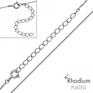  Kígyó lánc 45 cm - 925 Ezüst Láncok A4S48621