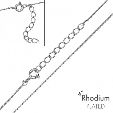 Hadia retiazka 39 cm  - Šperkové Striebro 925 Strieborné Retiazky A4S48623