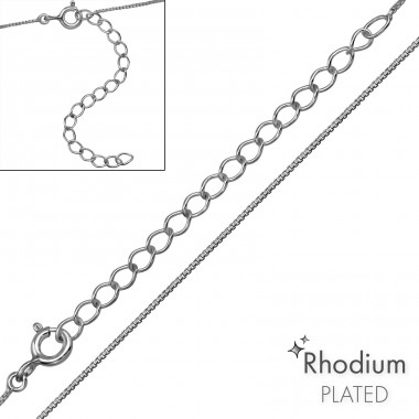 Kábel lánc 45 cm - 925 Ezüst Láncok A4S48633