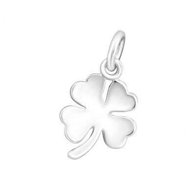 Lucky Clower - 925 Sterling Silver Pendants without stones A4S16460