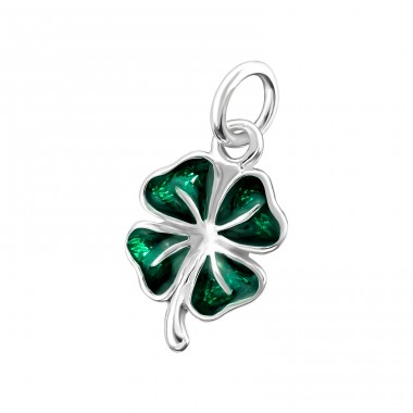 Shamrock - 925 Sterling Silver Pendants without stones A4S18330