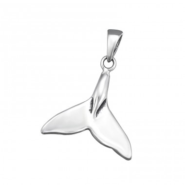 Whale Tail - 925 Sterling Silber Einfache Anhänger A4S34665