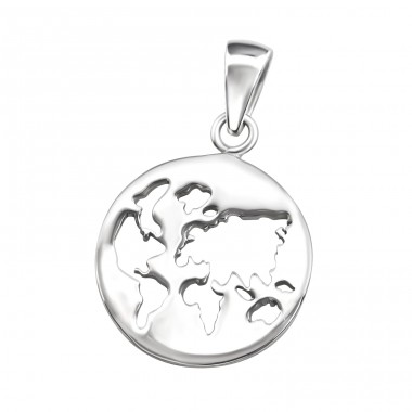 Earth - 925 Sterling Silver Pendants without stones A4S36750