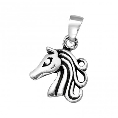 Unicorn - 925 Sterling Silver Pendants without stones A4S39126