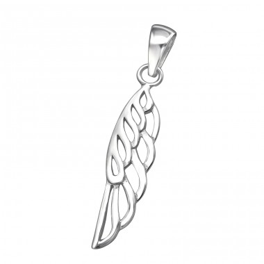 Wing - 925 Sterling Silver Pendants without stones A4S44351