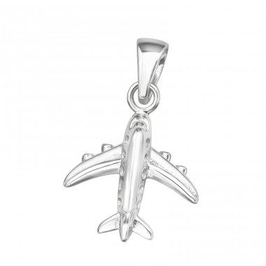 Plane - 925 Sterling Silver Pendants without stones A4S44413