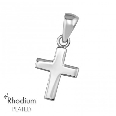 Cross - 925 Sterling Silver Pendants without stones A4S47474