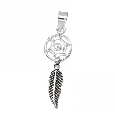 Dreamcatcher - 925 Sterling Silver Pendants without stones A4S48481