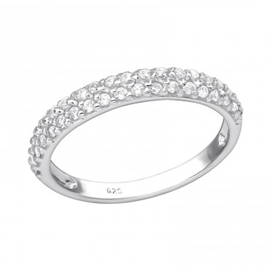 Dekoriert - Schmuck Silber 925 Ringe mit Zirkon A4S35379