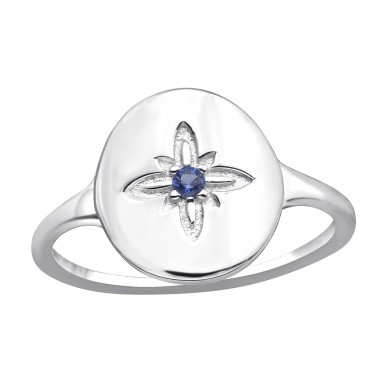 Northern Star - 925 Sterling Silver Rings with stones A4S43591