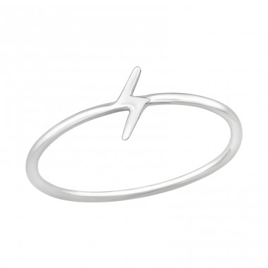 Thunderbolt - 925 Sterling Silver Basic Rings A4S20658