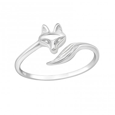 Fox - 925 Sterling Silver Basic Rings A4S20985