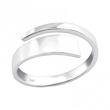 Open - 925 Sterling Silver Basic Rings A4S36759