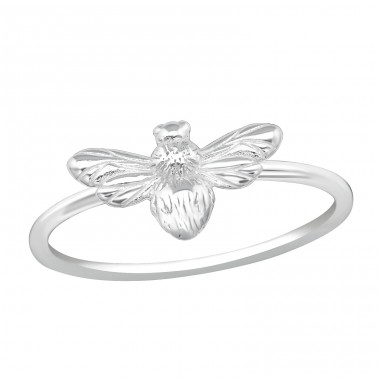 Bee - 925 Sterling Silver Basic Rings A4S38411