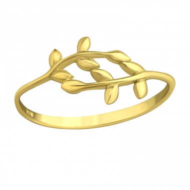 Branches - 925 Sterling Silver Basic Rings A4S38942