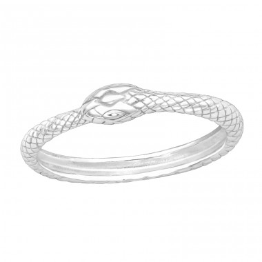 Snake - 925 Sterling Silver Basic Rings A4S42459