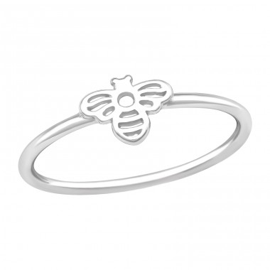 Bee - 925 Sterling Silver Basic Rings A4S45798