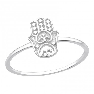 Hamsa - 925 Sterling Silver Basic Rings A4S46469