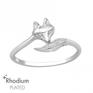 Fox - 925 Sterling Silver Basic Rings A4S47148