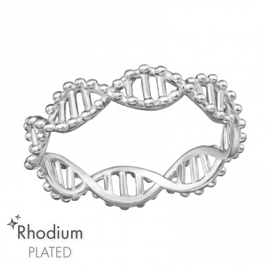 DNA - Srebro Próby 925 Srebrne Pierścionki A4S47151