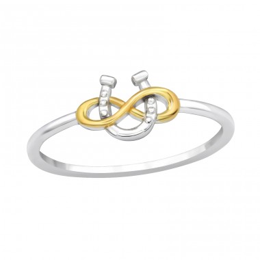 Infinity Horseshoe - 925 Sterling Silver Basic Rings A4S47204